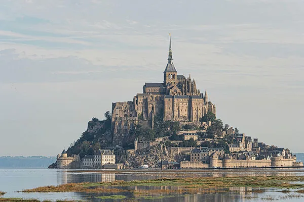 mont st michel mont saint michel view